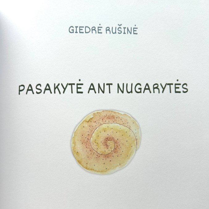 Book "Pasakytė ant…