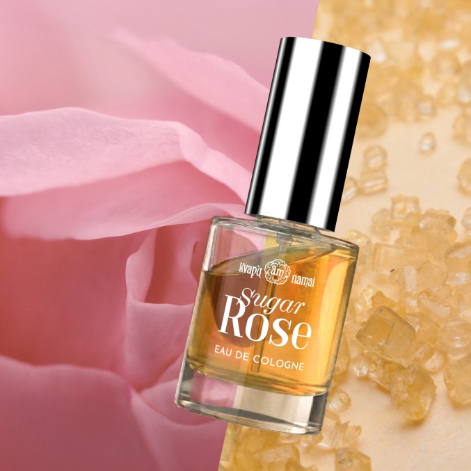 SUGAR ROSE edc by Kvapų namai natūralūs rožių kvepalai