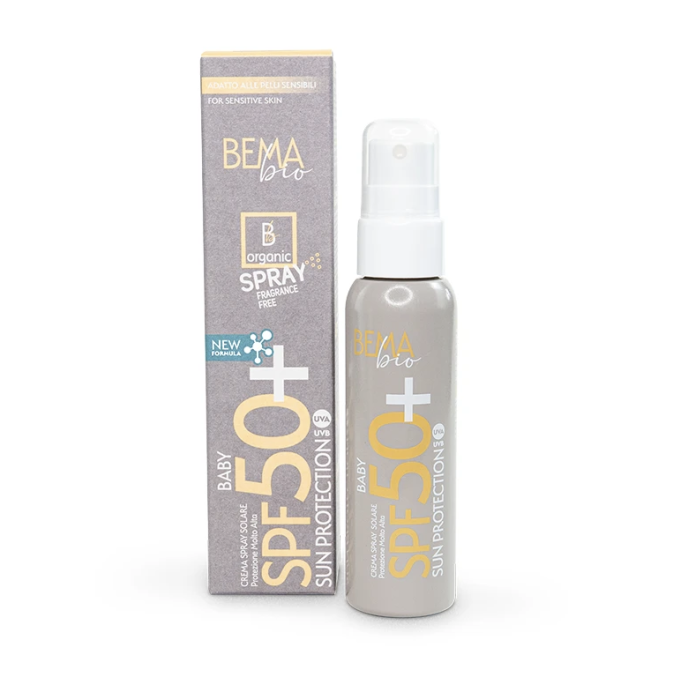 BemaBio organic SPF50 BABY sun protection spray