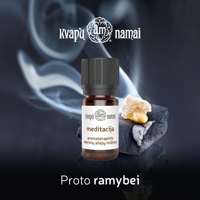 Essential oil blend_Meditation by Kvapu namai