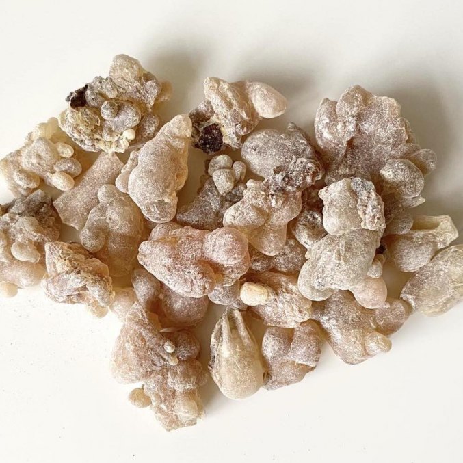 Frankincense essential oil, Boswellia gum, Oman hojari