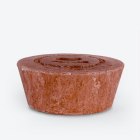 Natural solid shampoo for coloured hair