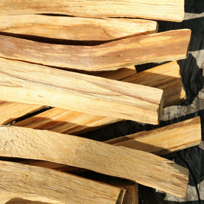 Palo Santo wood…