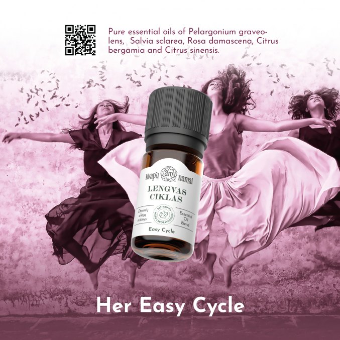 SMOOTH CYCLE aromatherapeutic essential oils blend