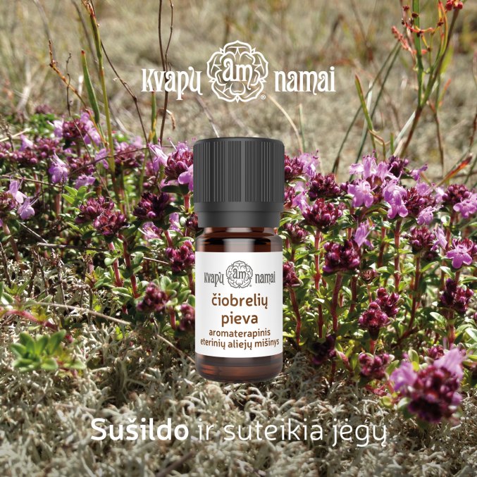 Essential oil blend for cold_Thyme Meadow