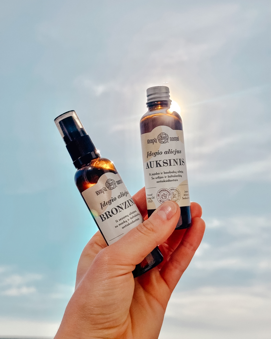 Įdegio aliejus BRONZINIS | Kvapų namai | Kvapų namai | aromata.lt