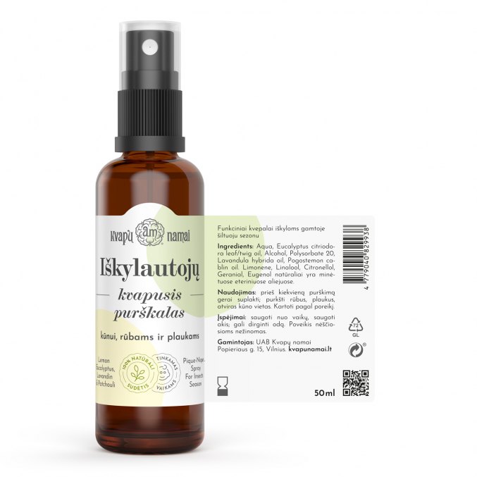 EAU de PIQUE – NIQUE aromatherapeutic spray