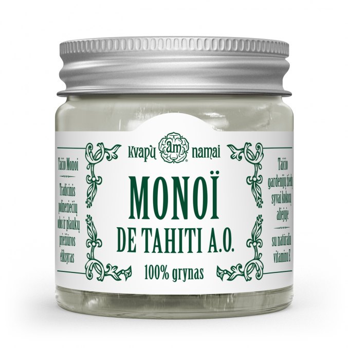 Monoi de Tahiti A.O. 100% natūralus aliejus