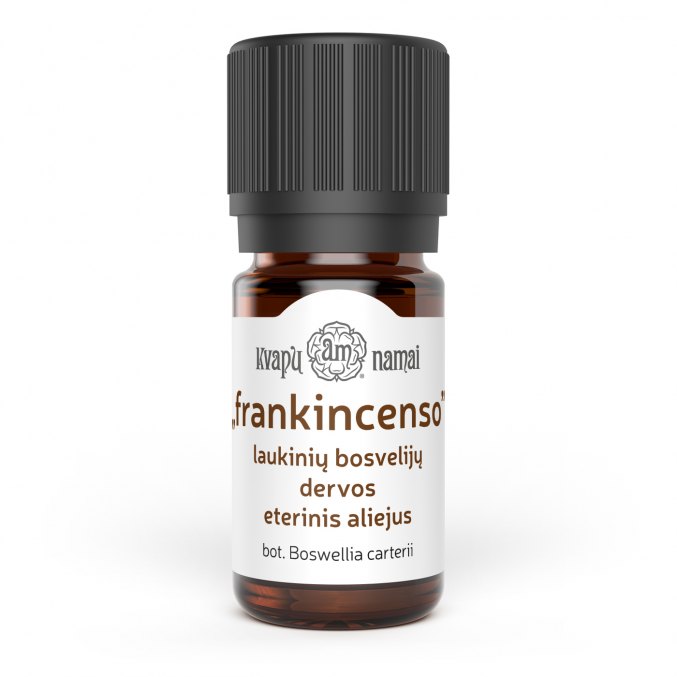 Frankincense essential oil, č