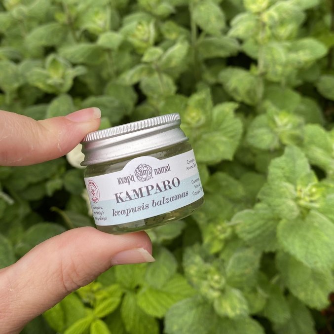 WHITE KARPURA camphor balm for easy breath