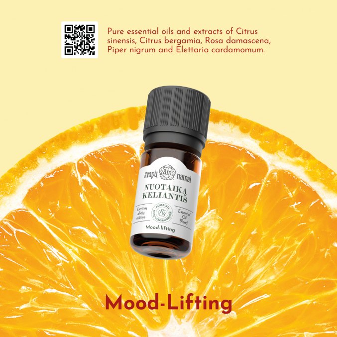 MOOD RISING aromatherapeutic essential oils blend