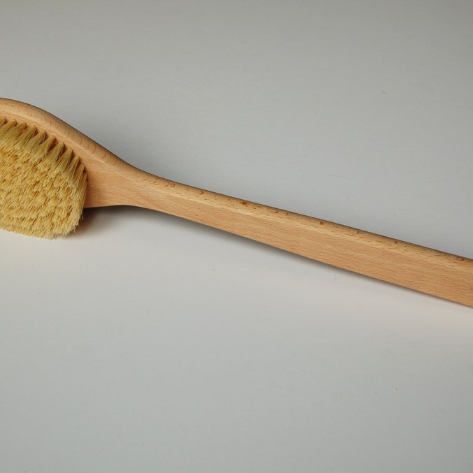 Natural Cactus Bristle Body Brush for Dry Body Massage