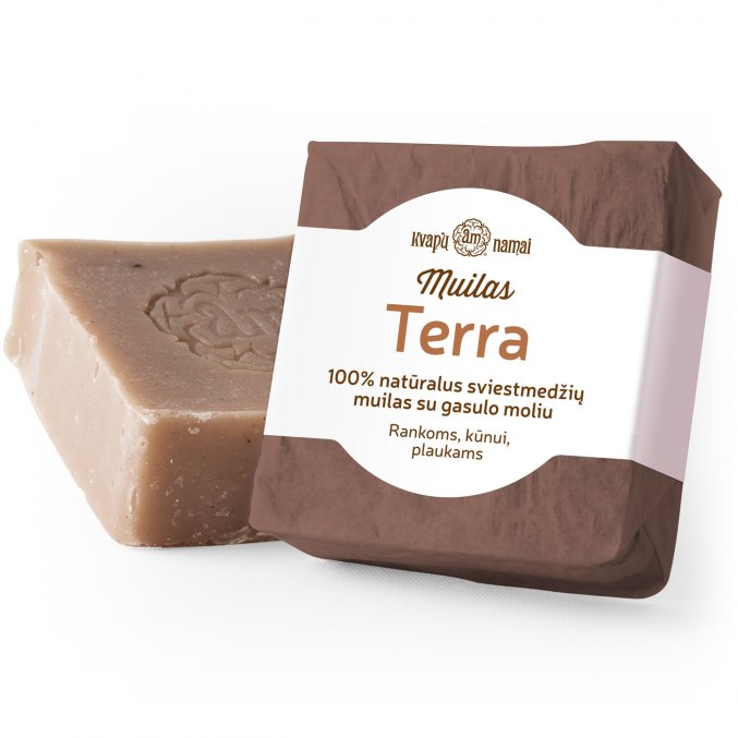 Soap with ghassoul clay TERRA