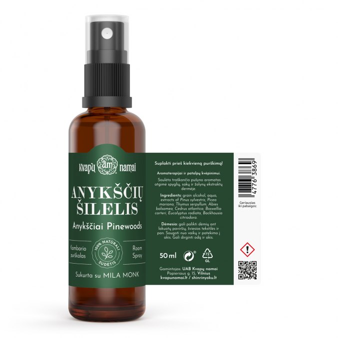 ANYKŠČIŲ ŠILELIS natural spray aromatic mixture