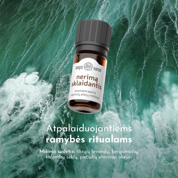 ANXIETY RELIEVING aromatherapeutic essential oils blend