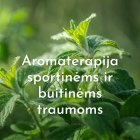 Paskaita „Aromaterapija sportinėms ir buitinėms traumoms“ (įrašas)