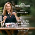 KVIEČIAME! Paskaitų ciklas apie eterinių aliejų biochemiją nuo 2026 m. spalio 7 dienos