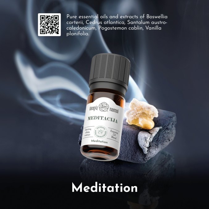 MEDITATION aromatherapeutic essential oil blend