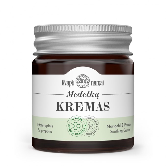 Fitoterapinis Medetkų kremas su propoliu
