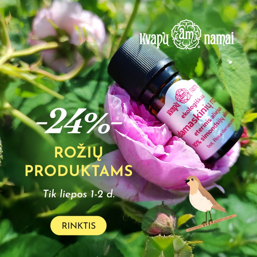 Rožių produktams -24…