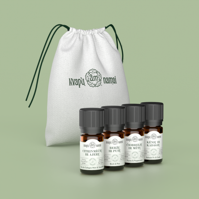 SAUNA set of essential oils blends