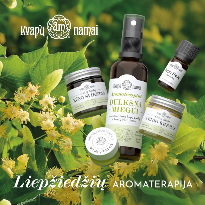 LIEPŲ ŽIEDŲ aromaterapija