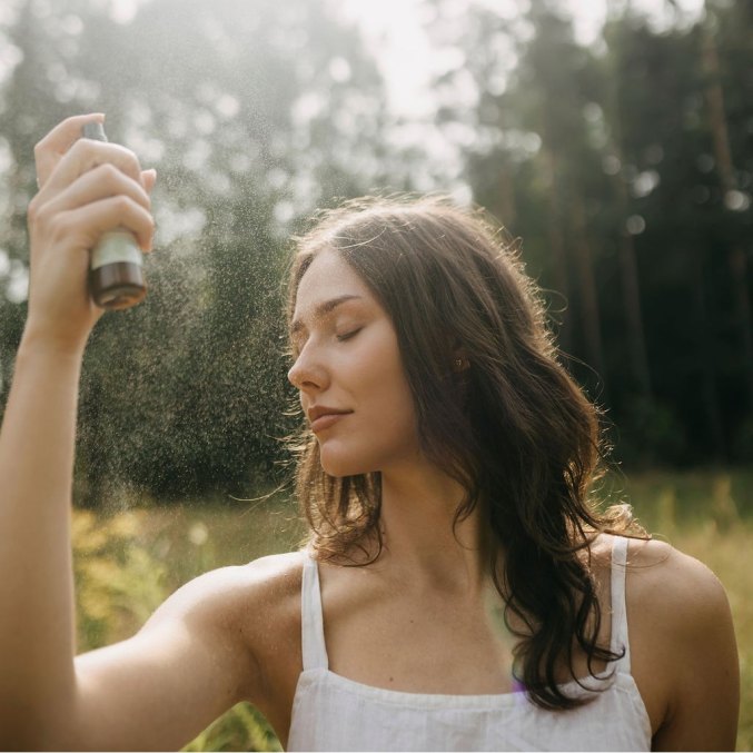 Aromaterapinė dulksna RAMYBĖS RITUALUI su LIEPOMIS