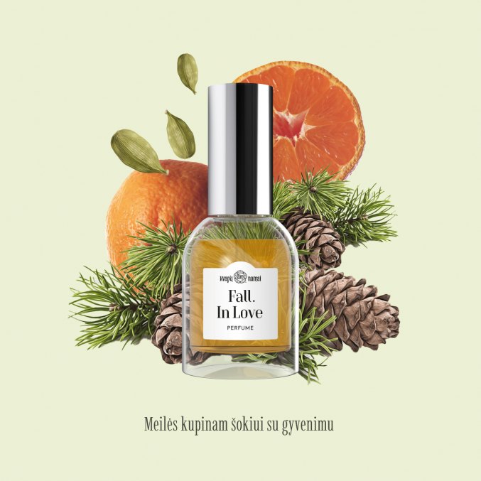 Natural Botanical Perfume "Fall.In Love" by Kvapų namai