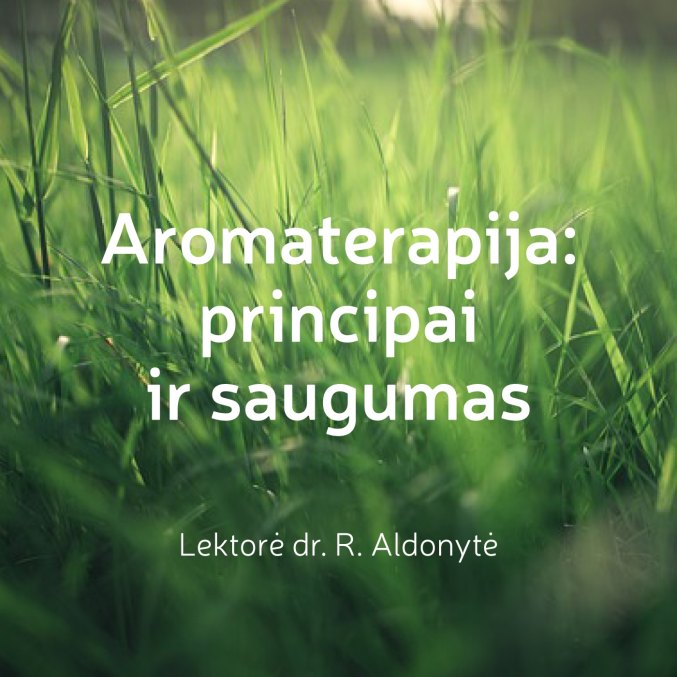 I. Aromaterapijos…