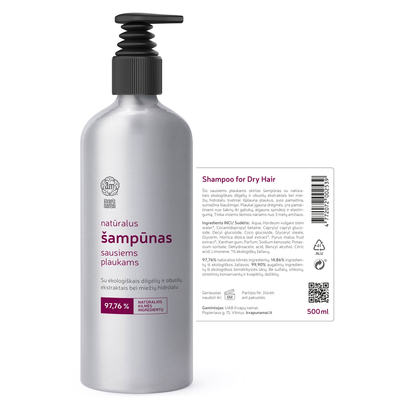 Natural Shampoo For Dry Hair