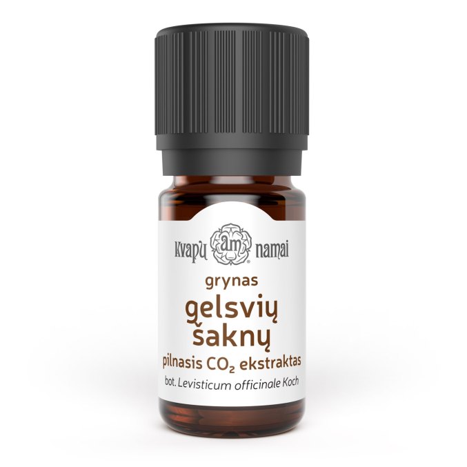 Gelsvių šaknų CO2…