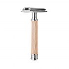 Metalinis skustuvas MÜHLE, rožinio aukso R 89