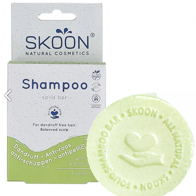 Natural solid shampoo anti-dandruff, 90 g.