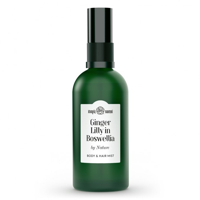 Hair and Body Fragrance Mist Ginger Lilly in Frankincense