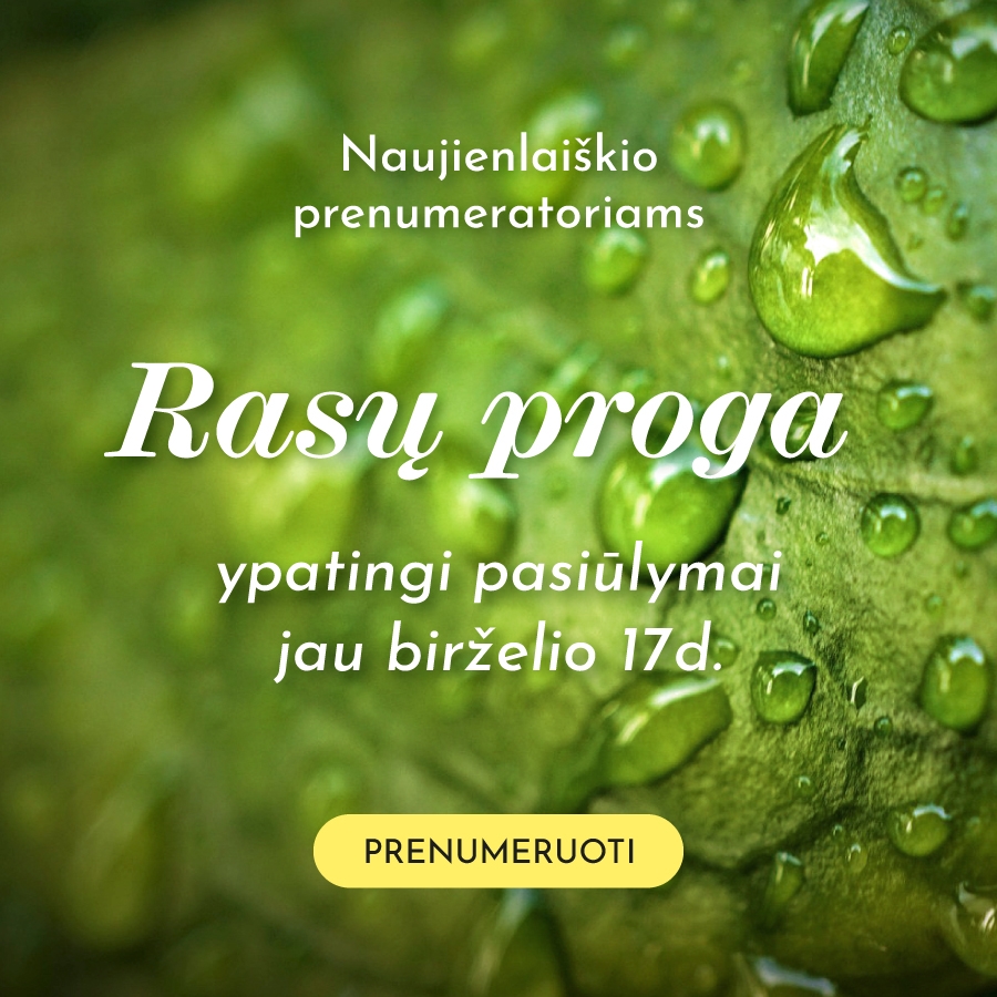 Rasų proga akcija…