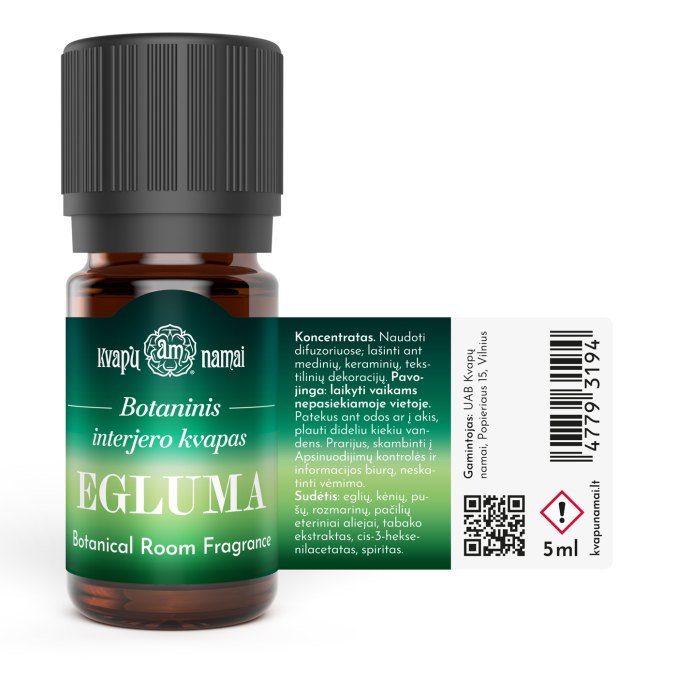 Kvapas namams EGLUMA botaninis, lašinamas
