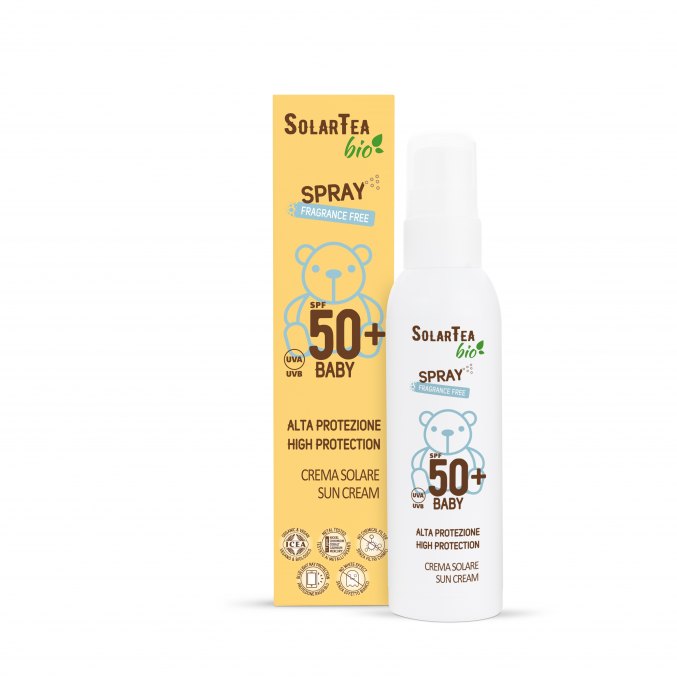 Eco Organic High Protection Sunscreen SolarTea BABY Bio SPF 50+/UVA