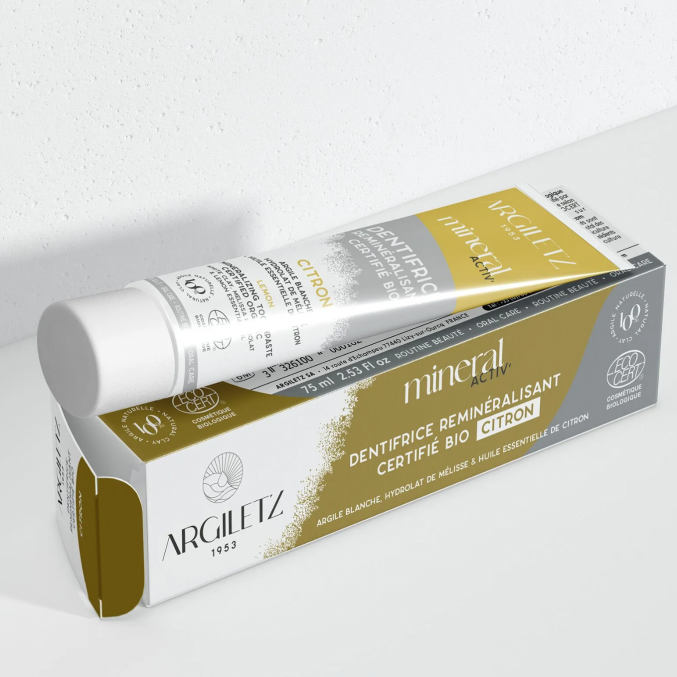 Organic Remineralizing Toothpaste Lemon And Melissa