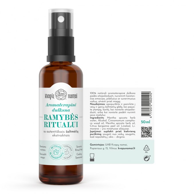 Serenity Ritual Mist with SPREARMINT & BERGAMOT