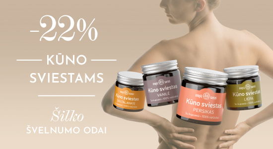 Nuolaida kūno sviestams