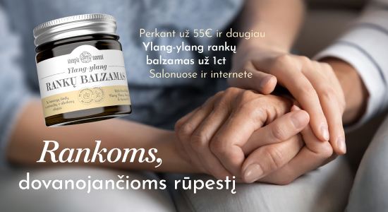 Dovana perkant už 55 eur ir daugiau 